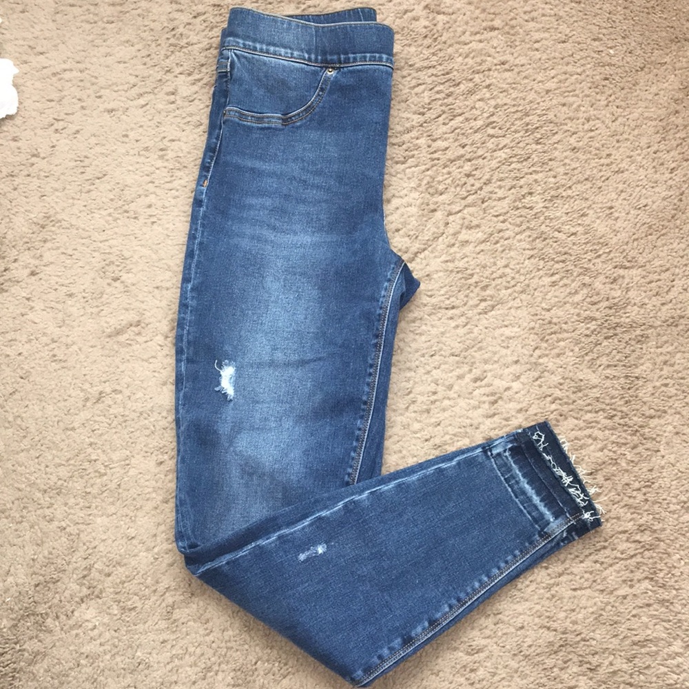 Spanx blue jeans